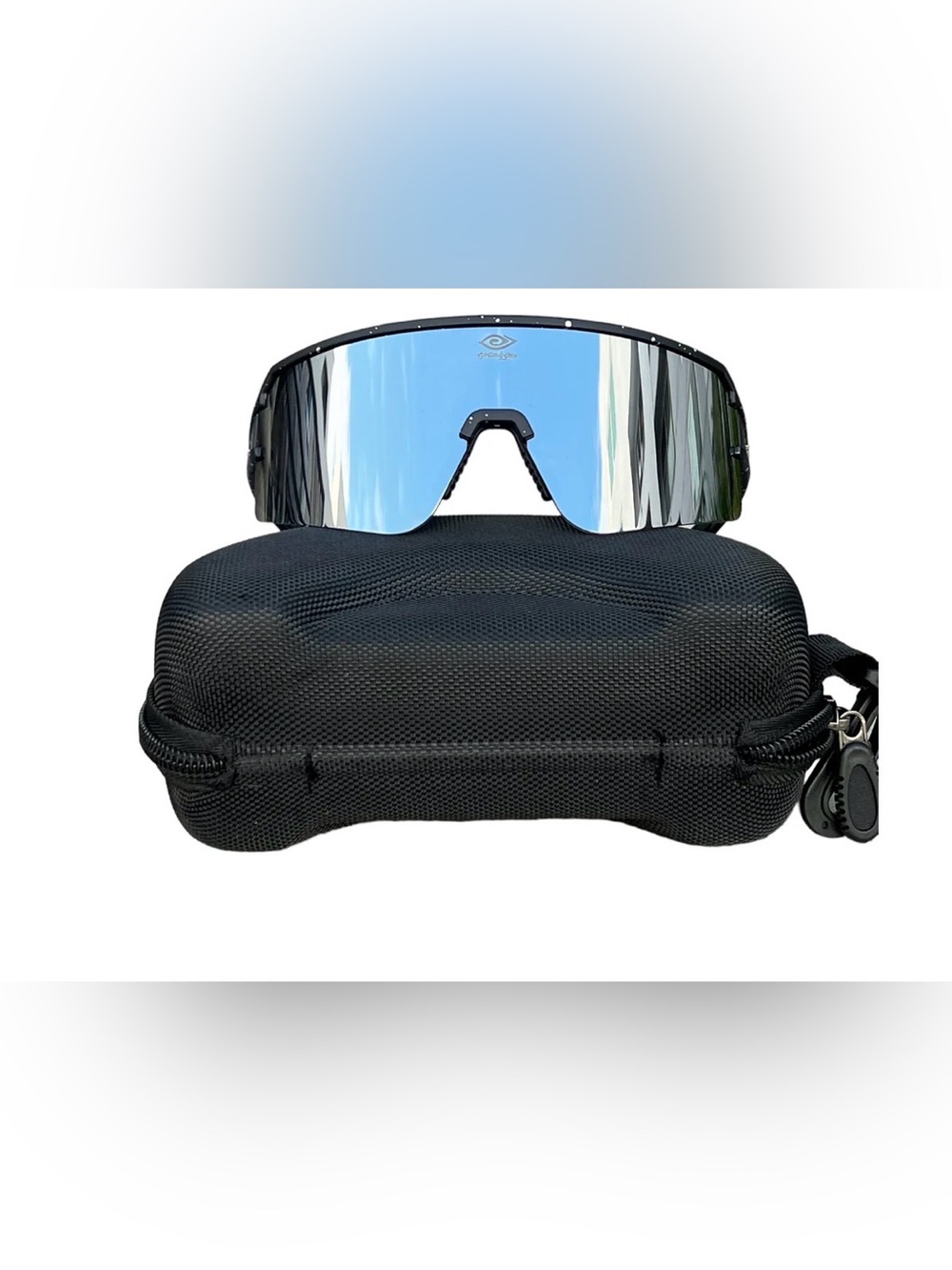Cycling/VR Shield Mirrored Lens sunglasses
